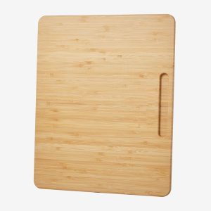 Appliance Slider, Small 10.5 x 13-inch, Rolling Sliding Tray with Rubber Wheels & Hollow Handle, Easy to Clean, Appliance Rolling Tray for Coffee Maker, Kitchen Countertop, Natural Wood