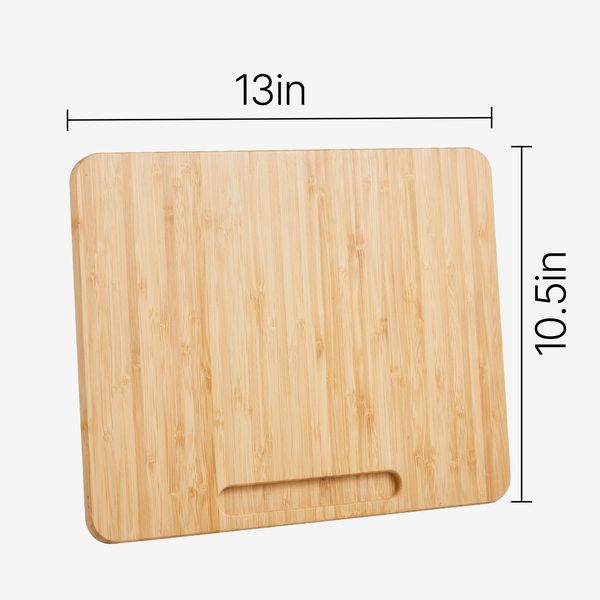 Appliance Slider, Small 10.5 x 13-inch, Rolling Sliding Tray with Rubber Wheels & Hollow Handle, Easy to Clean, Appliance Rolling Tray for Coffee Maker, Kitchen Countertop, Natural Wood - Image 9