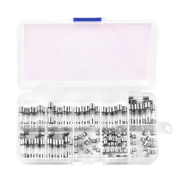 Fast-Blow Glass Fuses Assortment Kit, 120 Pcs 125 Volt, 5 x 20 mm 1A 2A 3A 4A 5A 8A 10A, 3.6 x 10 mm 2.5A 3A 5A Tube Fuses, Suitable for Electrical Boxes, LED Strips, Electronics, Appliances - Image 11