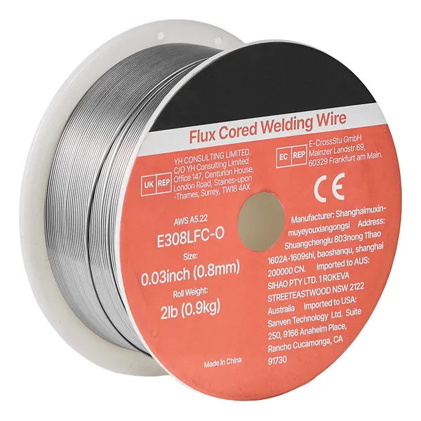 Flux Core MIG Welding Wire, E308LFC-O 0.03-inch 2 LBS, Gasless Stainless Steel Welding Wire with Low Spatter for All Position Arc Welding, Self-Shielded for Outdoor Use - Image 12