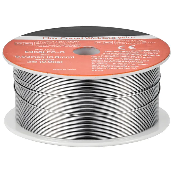 Flux Core MIG Welding Wire, E308LFC-O 0.03-inch 2 LBS, Gasless Stainless Steel Welding Wire with Low Spatter for All Position Arc Welding, Self-Shielded for Outdoor Use - Image 10