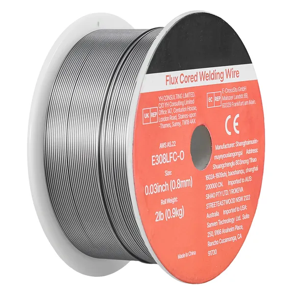 Flux Core MIG Welding Wire, E308LFC-O 0.03-inch 2 LBS, Gasless Stainless Steel Welding Wire with Low Spatter for All Position Arc Welding, Self-Shielded for Outdoor Use - Image 11