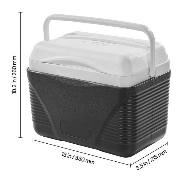 Portable Cooler, 8.5 QT Hard Cooler with Ice Retention and Heavy-Duty Handles, Lightweight Rigid Material Insulated Portable Cooler, Suitable for Family Picnics and Short Trips - Image 9