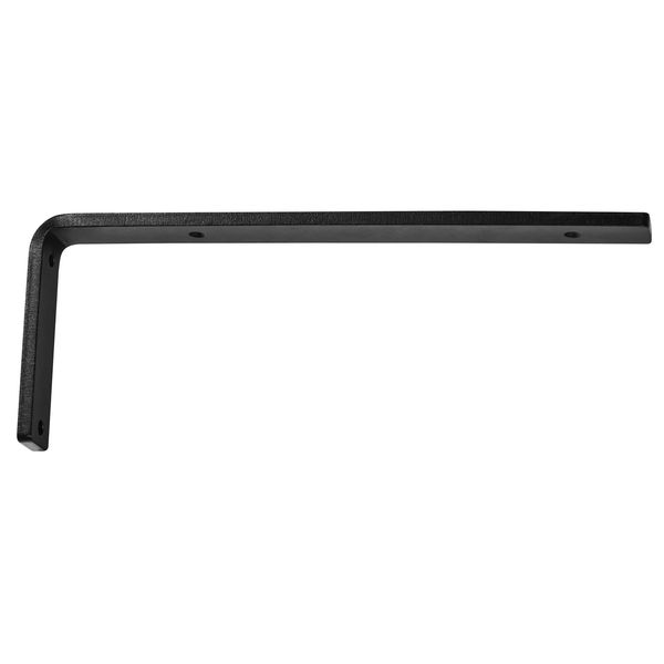 Shelf Bracket, Heavy Duty Floating Shelf Brackets 10 x 6 in, 4 Pcs Brackets for Shelves, 5mm Thick Matte Black L Shelf Bracket,Steel Shelving Brackets with 160 lbs Load Capacity - Image 12