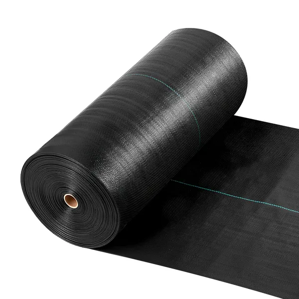 Weed Barrier Fabric Heavy Duty, 3x100FT 5oz Landscape Fabric, Woven Weed Blocker Fabrics, Garden Fabrics Weeds Barrier, Weeds Control Ground Cover, Geotextile Webbing, Gardening Mat, Black - Image 12