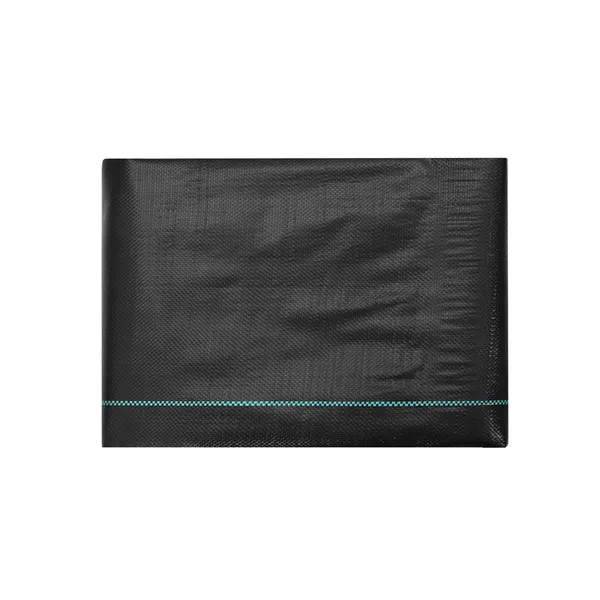 Weed Barrier Landscape Fabric, 4*50FT Heavy Duty Garden Weed Fabric, Woven PP Weed Control Fabric, Driveway Fabric, Geotextile Fabric for Landscaping, Ground Cover, Weed Blocker Weed Mat, Black - Image 9